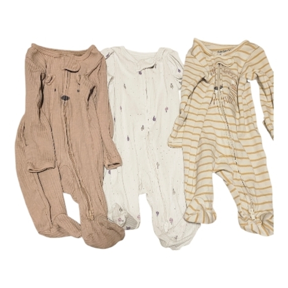 Carter's Other - Cozy Kids 3 Set - Tan, Cream, and White